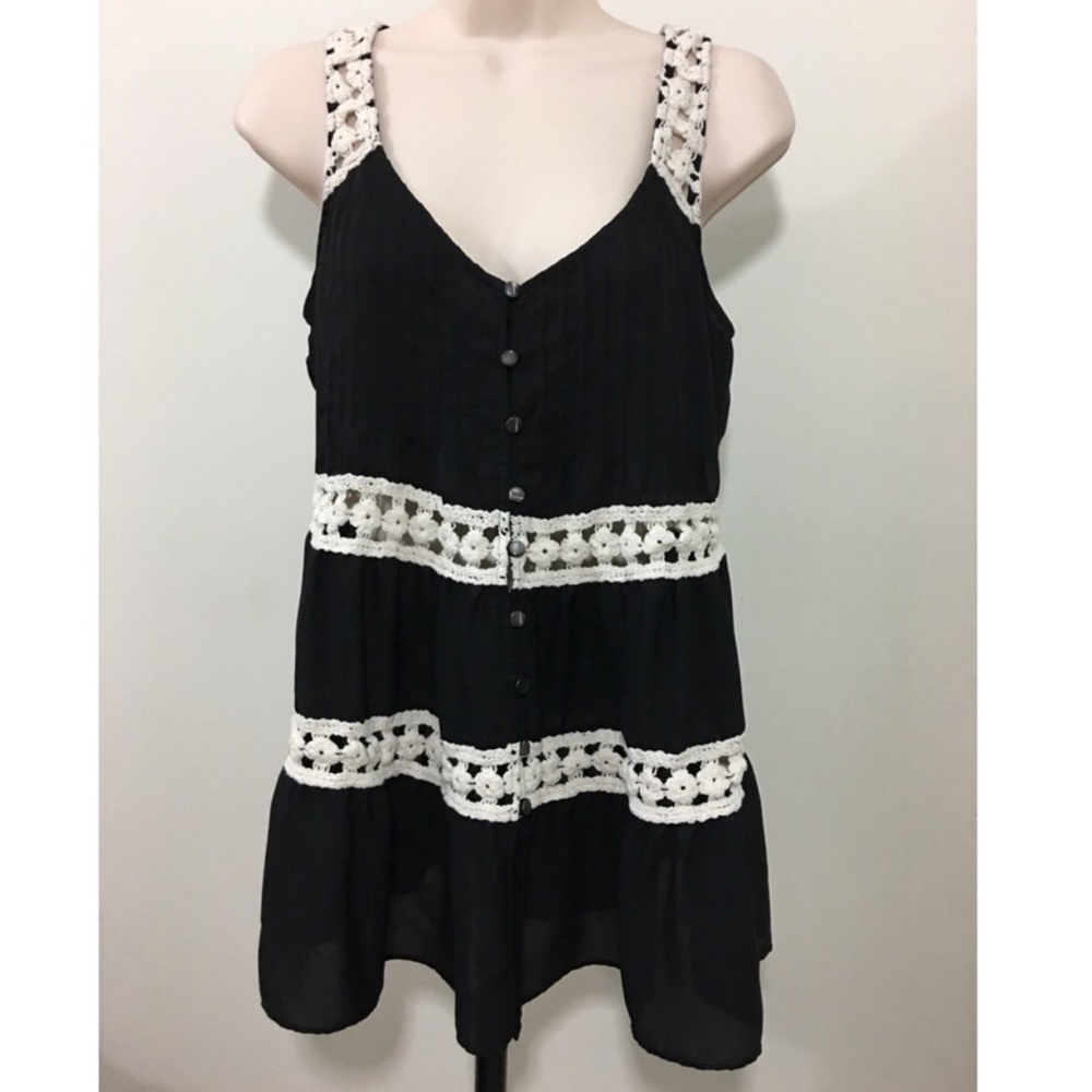 Anthropologie sleeveless blouse